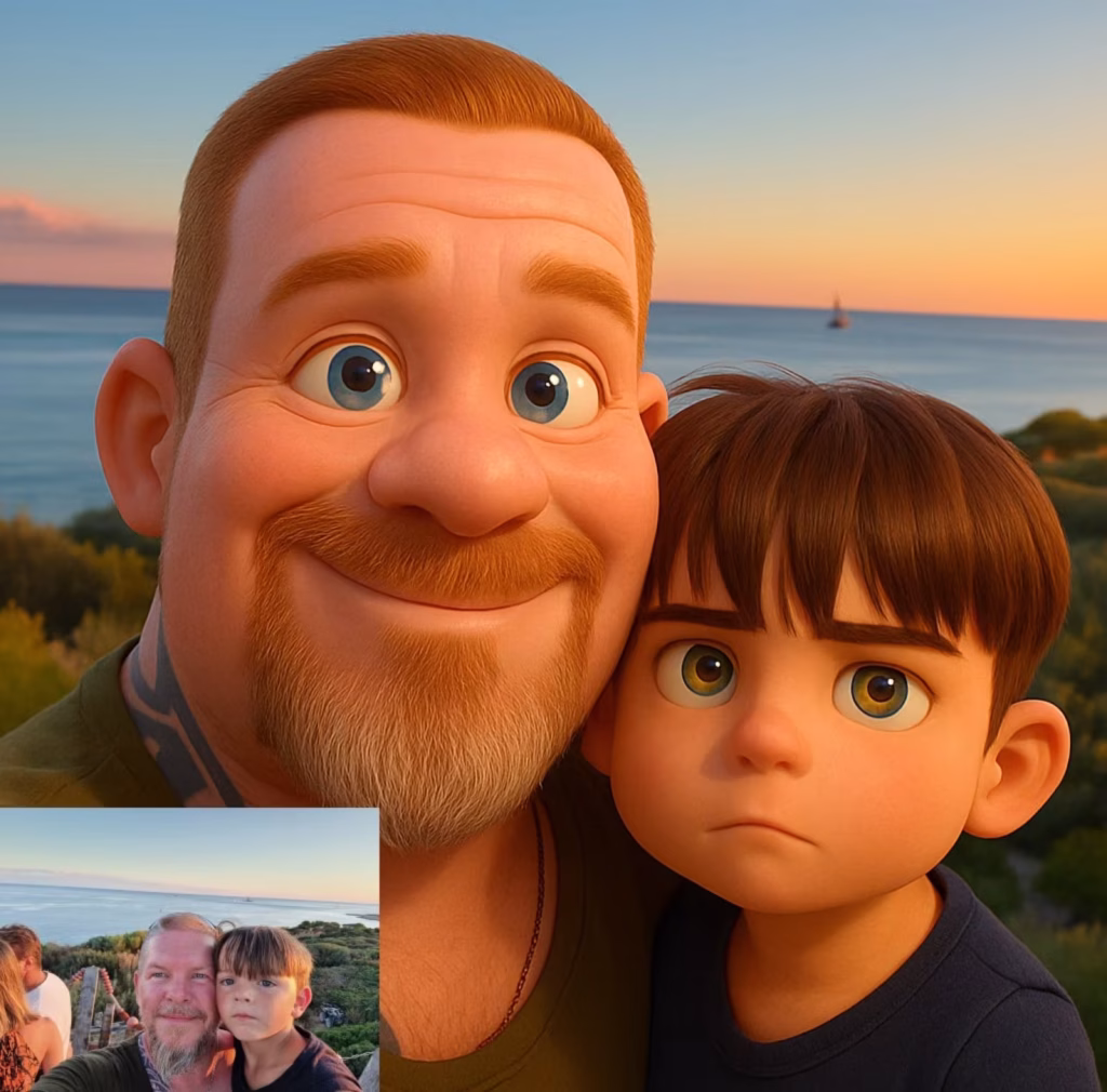 3D-Druck und KI-Services Hünfelden - Pixar-Style Transformation