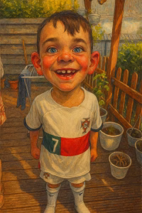 KI-Bildbearbeitung Hünfelden - Karikatur