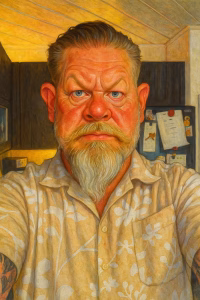 KI-Bildbearbeitung Hünfelden - Karikatur